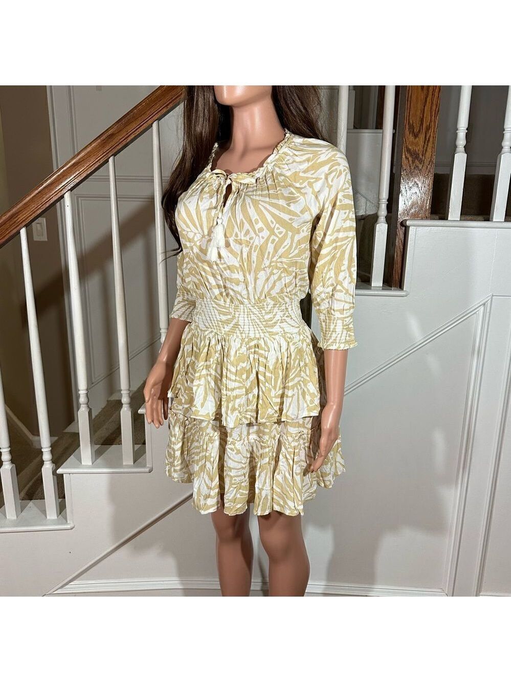 NWT Patrons of Peace on or off shoulder dress - Picture 5 of 13